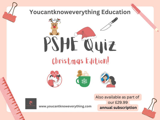 PSHE Christmas Quiz