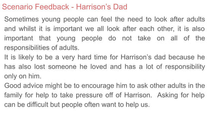 Bereavement / Grief PSHE Lesson / Tutor Time
