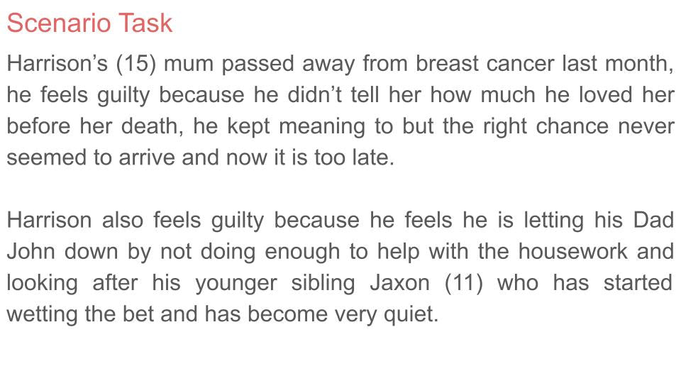 Bereavement / Grief PSHE Lesson / Tutor Time