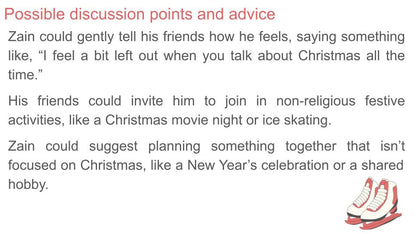 PSHE Christmas Lesson