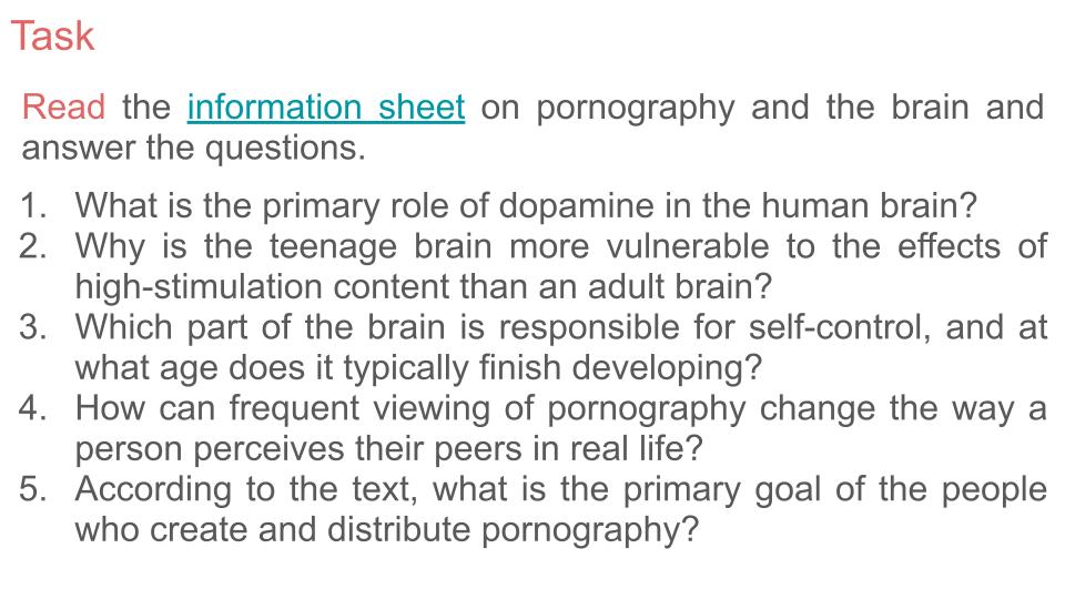 Pornography KS3 - 2026 RSHE Guidance