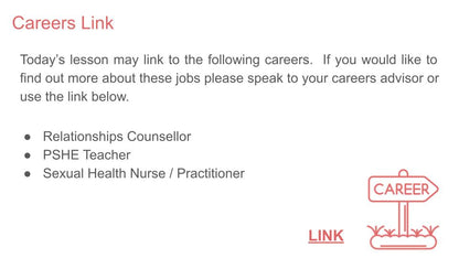 pornography careers pshe lesson