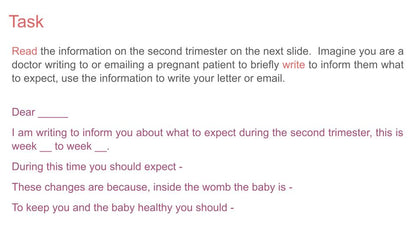 Pregnancy lesson tutor time pupil workbook 2026 pshe rshe guidance resources