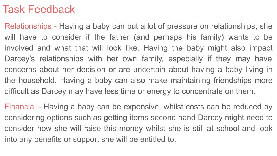 Pregnancy choices 202 rshe guidance pshe lesson tutor time workbook resource abortion adoption