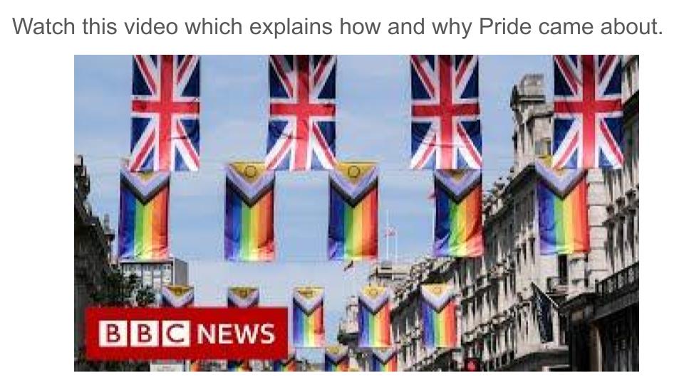 origins of pride assembly clip pshe