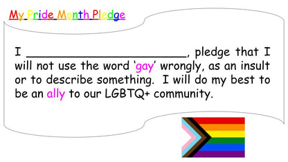 Pride Month Tutor Time / Assembly Resource