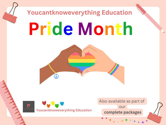 Pride Month lesson assembly tutor time secondary resource