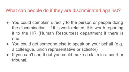 Protected Characteristics PSHE lesson tutor time resource 