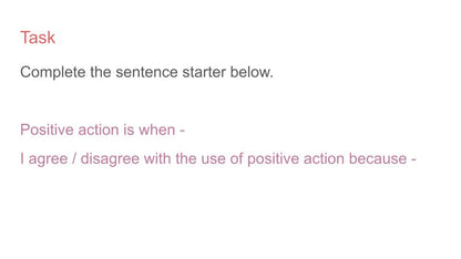 Protected Characteristics PSHE lesson tutor time resource 