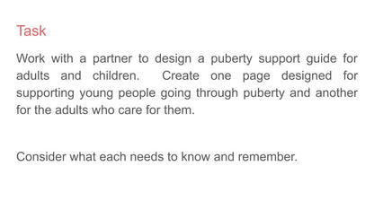 Puberty - Emotional Changes & Attraction Lesson