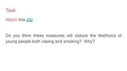 Quitting Vaping Tutorial