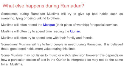 Ramadan Tutor Time / Assembly