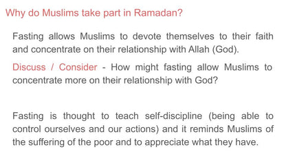 Ramadan Tutor Time / Assembly