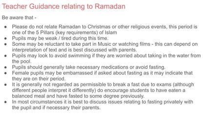 Ramadan Tutor Time / Assembly
