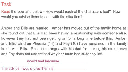 Relationship Breakdown Lesson or Tutorial
