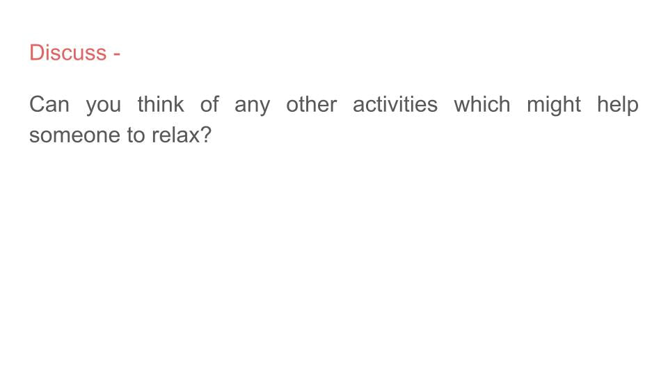 Relaxation and mindfulness pshe rshe lesson tutor time resource. Discussion