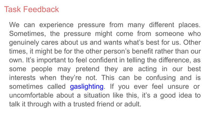 resisting pressure pshe rshe 2026 lesson tutor time resource peer pressure