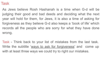 Rosh Hashanah
