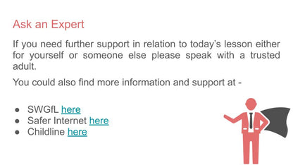 Safer internet day 2026 tutor time assembly resource support