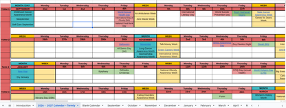 Awareness and Important Days Calendar 2026 - 2027