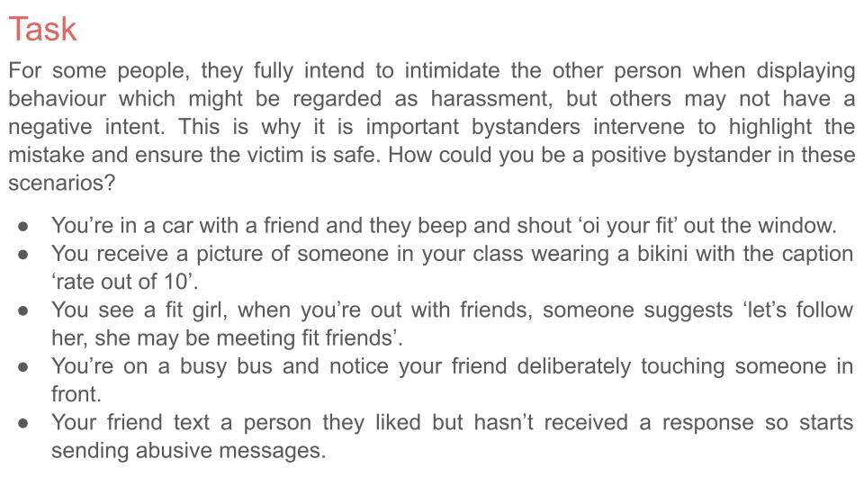 Sexual Harassment & Violence - 2026 RSHE Guidance