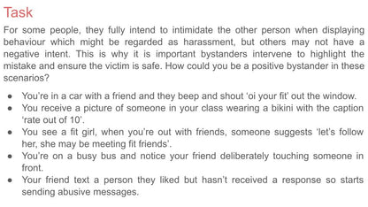 Sexual Harassment & Violence - 2026 RSHE Guidance