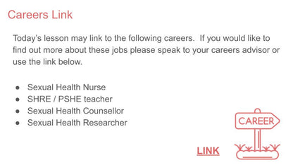 Sexual Health Clinics & STIs Tutor Time / Assembly