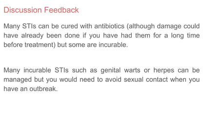 Sexual Health Clinics & STIs Tutor Time / Assembly