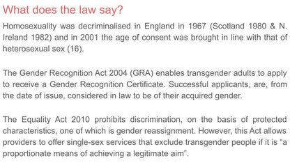 Sexuality & Gender Lesson
