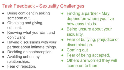 Sexuality & Gender Lesson
