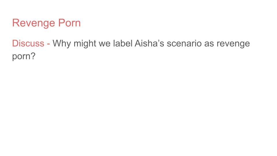 Sharing explicit materials sexting RSHE PSHE online safety lesson tutor time resource. revenge porn