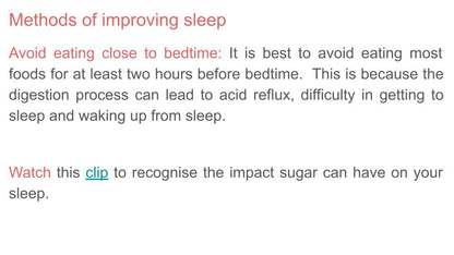 Sleep Patterns Tutorial