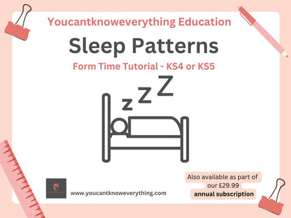 Sleep Patterns Tutorial