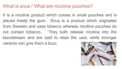 Snus nicotine pouches PSHE lesson free tutor time workbook 2026