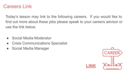 Social media conflict escalation pshe lesson tutor time 2026 free careers