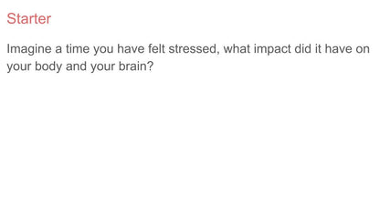 Stress Tutor Time / Assembly