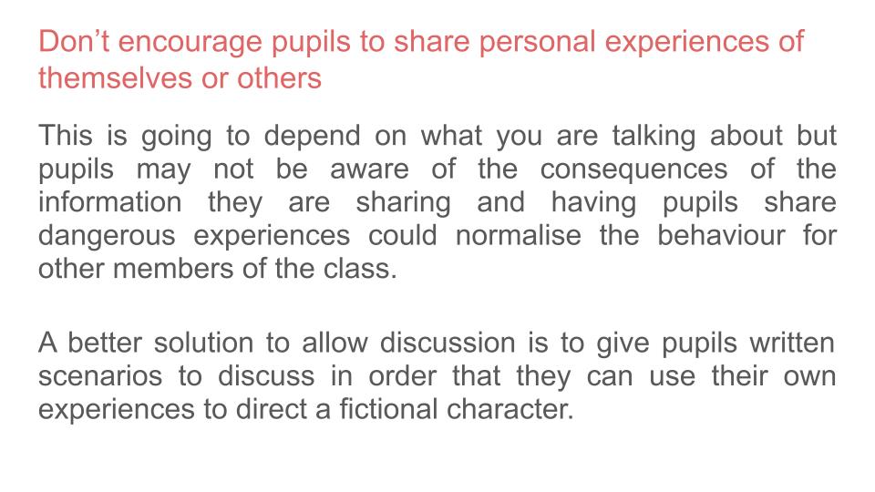 Tackling Sensitive Topics PSHE CPD for Teachers - FREE