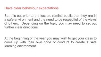 Tackling Sensitive Topics PSHE CPD for Teachers - FREE