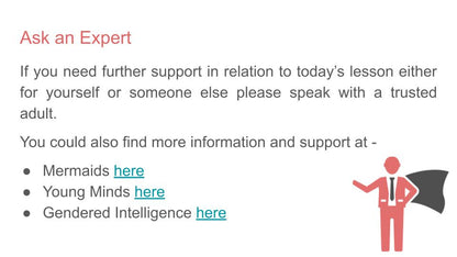 transgender transphobia pshe lesson guidance
