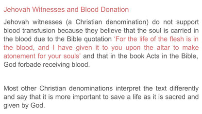 Organ and Blood Donation Tutorial