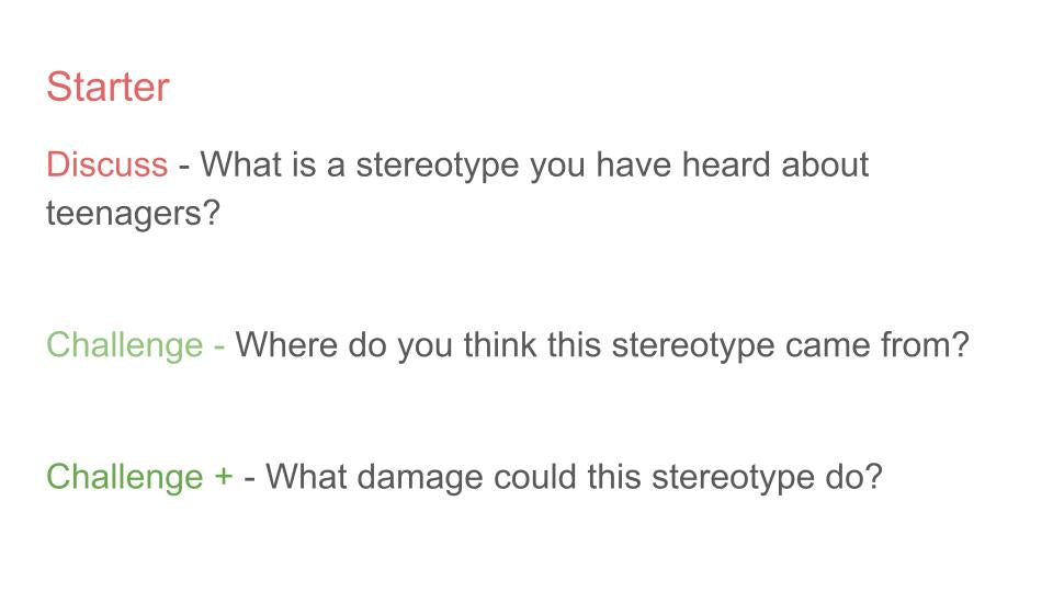 Unconscious Bias & Stereotyping