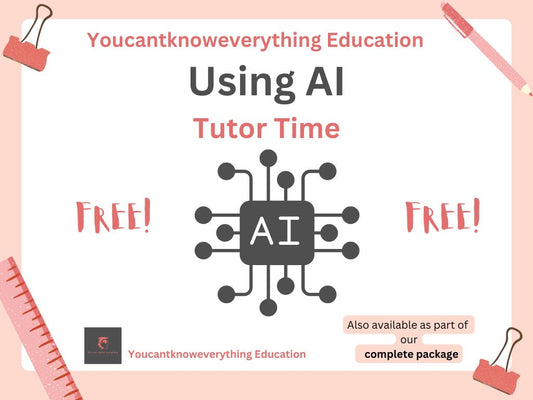 Using AI tutor time PSHE and careers resource