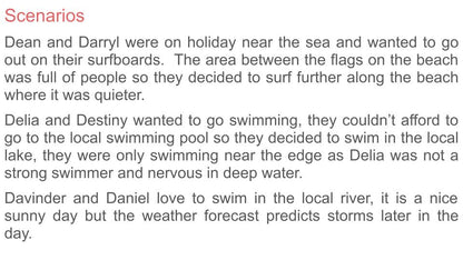 Water Safety PSHE Lesson