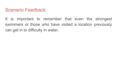 Water Safety PSHE Lesson