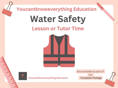 Water Safety PSHE Lesson