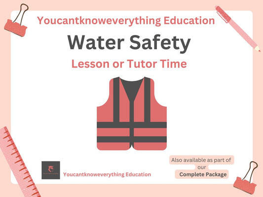 Water Safety PSHE Lesson